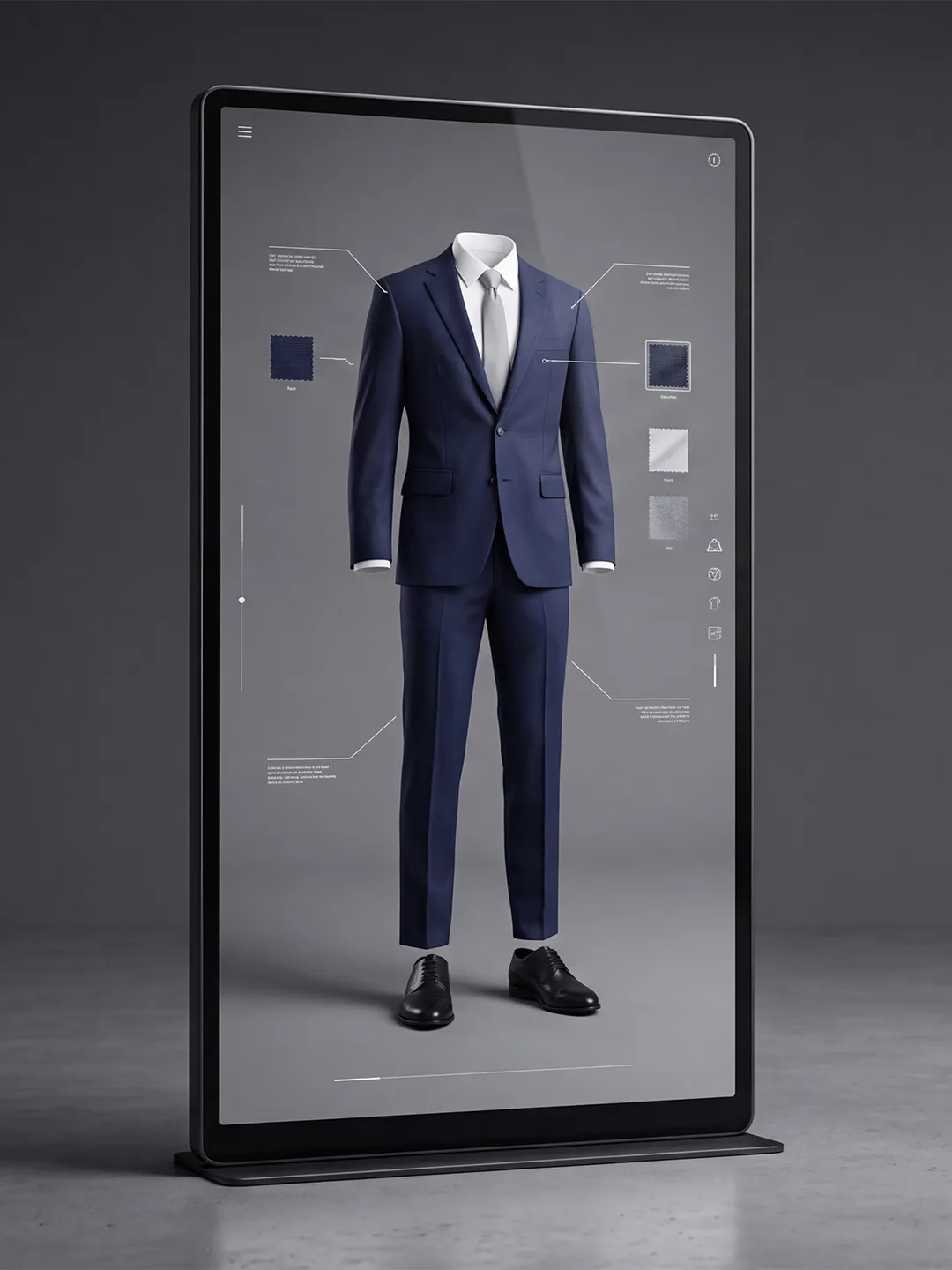MTO 3D suit configurator for a top Italian fashion brand