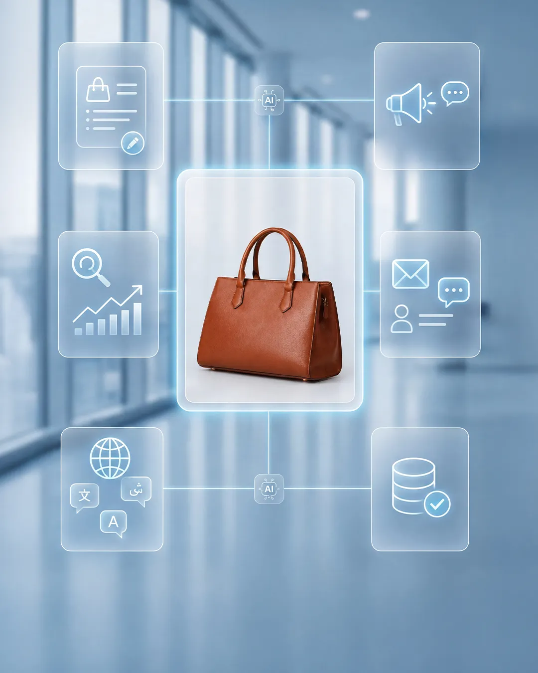 AI-powered content generation and enrichment for product data, multilingual content, and digital commerce